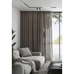 ŠVIESTUVAS SLIM MAGNETINEI SISTEMAI LINEAR ANTIGLARE ADJUSTABLE 8W JUODAS internetu