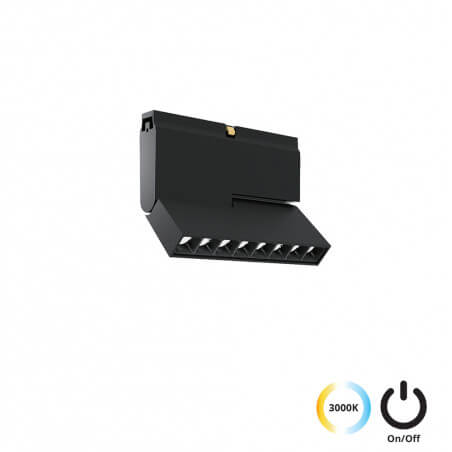 ŠVIESTUVAS SLIM MAGNETINEI SISTEMAI VIOKEF LINEAR ANTIGLARE ADJUSTABLE 8W JUODAS 4289000