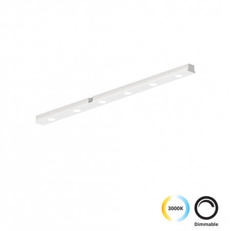 ŠVIESTUVAS VIOKEF SLIM MAGNETINEI SISTEMAI LINEAR ANTIGLARE L30 7W BALTAS 4288501