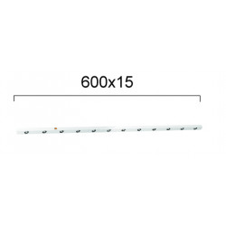 ŠVIESTUVAS SLIM MAGNETINEI SISTEMAI LINEAR ANTIGLARE L60 13W BALTAS kaina