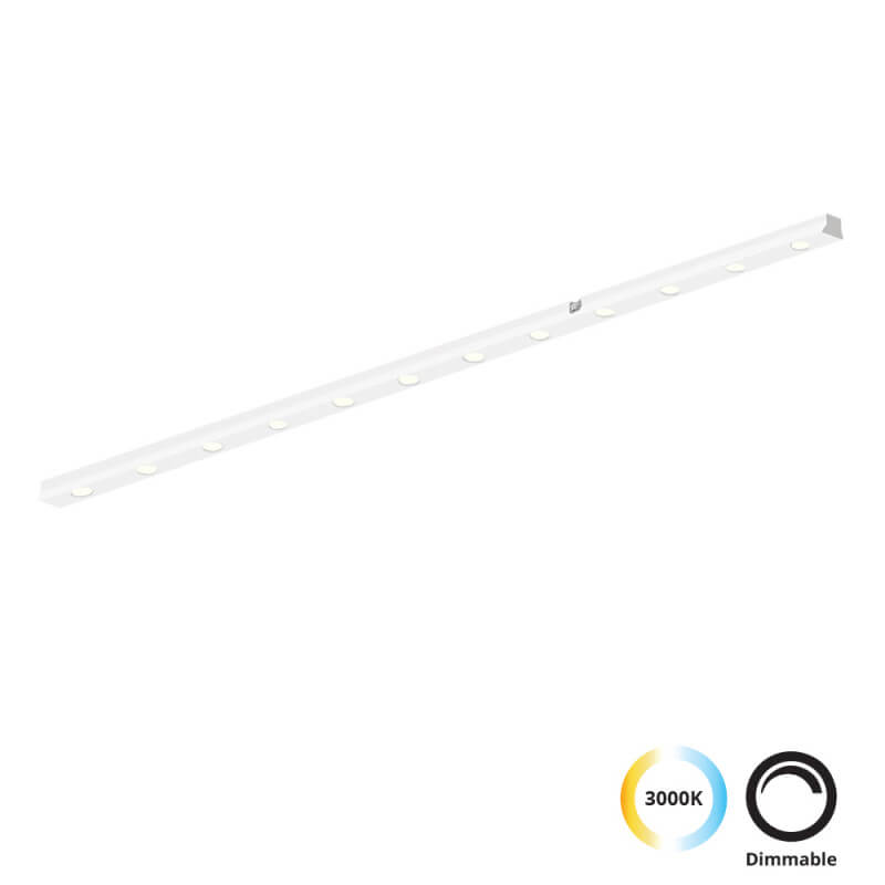 ŠVIESTUVAS VIOKEF SLIM MAGNETINEI SISTEMAI LINEAR ANTIGLARE L60 13W BALTAS 4288601