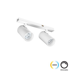 ŠVIESTUVAS SLIM MAGNETINEI SISTEMAI DOUBLE TRACK SPOT 10W BALTAS