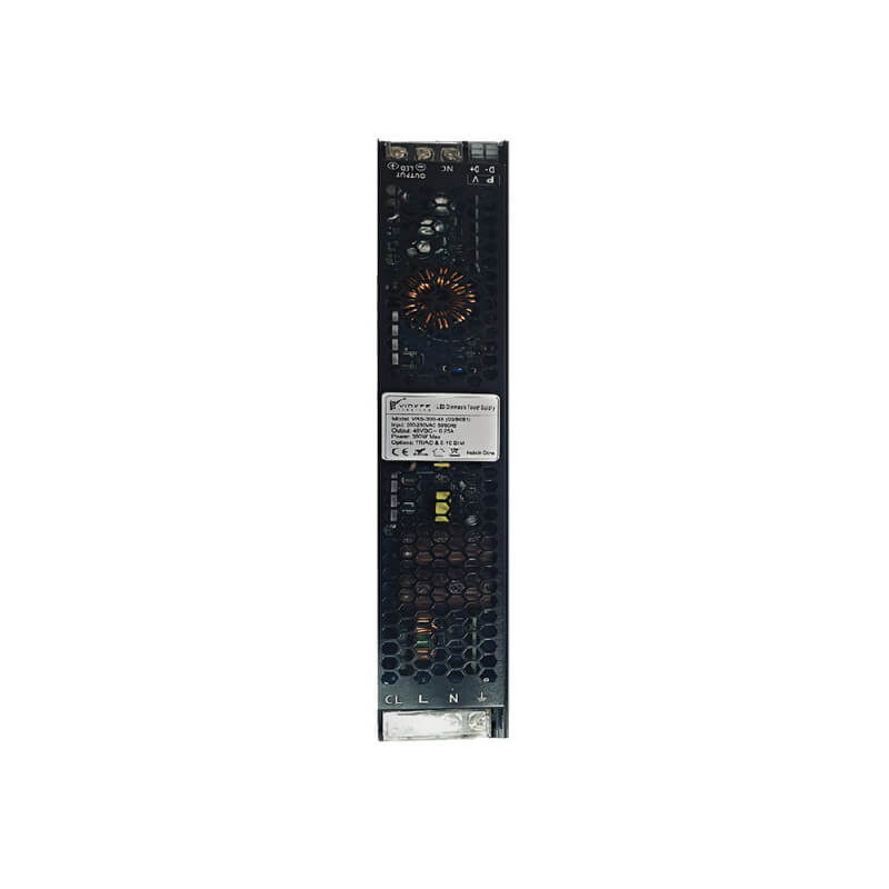 MAITINIMO ŠALTINIS MAGNETINEI SISTEMAI VIOKEF SLIM 300W 48V DIM 0-10V | TRIAC 00/8081