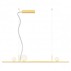 PAKABINAMAS LED ŠVIESTUVAS DUNE L120 40W AUKSO SPALVOS DIM kaina