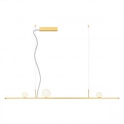 PAKABINAMAS LED ŠVIESTUVAS DUNE L150 48W AUKSO SPALVOS DIM
