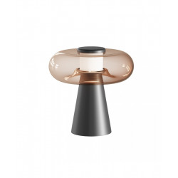 STALINIS LED ŠVIESTUVAS 25276 18W JUODAS | RUDAS