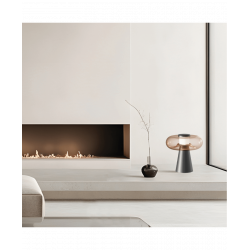 STALINIS LED ŠVIESTUVAS 25276 18W JUODAS | RUDAS kaina