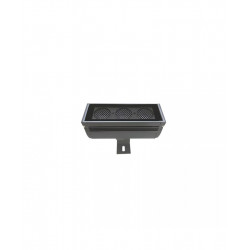 SIENINIS LED ŠVIESTUVAS E495 WALL WASHER L16 9W JUODAS