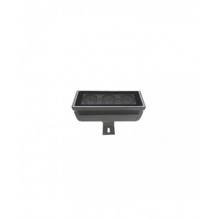 SIENINIS LED ŠVIESTUVAS ZAMBELIS E495 WALL WASHER L16 9W JUODAS