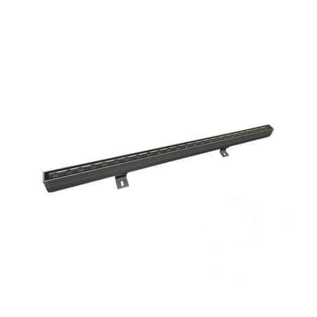 SIENINIS LED ŠVIESTUVAS ZAMBELIS E496 WALL WASHER L100 36W JUODAS