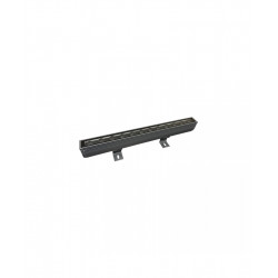 SIENINIS LED ŠVIESTUVAS E497 WALL WASHER L50 18W JUODAS