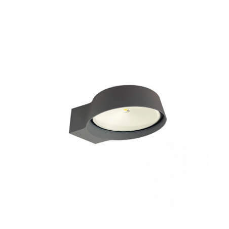 SIENINIS LED ŠVIESTUVAS ZAMBELIS E464 15W TAMSIAI PILKAS