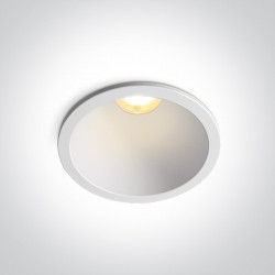 ĮLEIDŽIAMAS LED ŠVIESTUVAS 10112D/W/V 12W CCT BALTAS