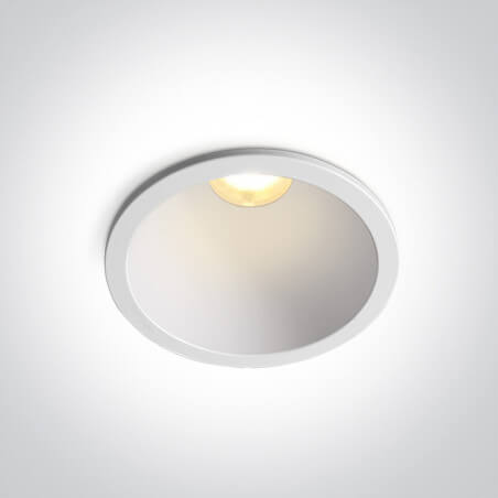 ĮLEIDŽIAMAS LED ŠVIESTUVAS ONE LIGHT 10112D/W/V 12W CCT BALTAS