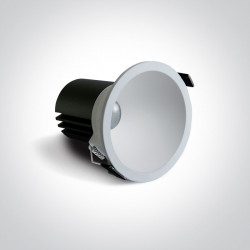ĮLEIDŽIAMAS LED ŠVIESTUVAS 10107D/W/V 7W CCT BALTAS kaina