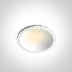 ĮLEIDŽIAMAS LED ŠVIESTUVAS 10107D/W/V 7W CCT BALTAS