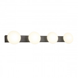 SIENINIS LED ŠVIESTUVAS OVUM 20W JUODAS