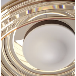 PAKABINAMAS LED ŠVIESTUVAS ONDULA D32 18W GINTARO SPALVOS DIM kaina
