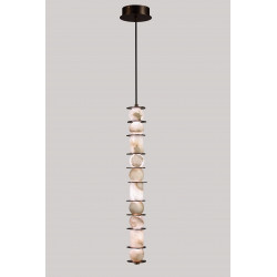 Pakabinamas LED šviestuvas Élan H66 rudas pigiau