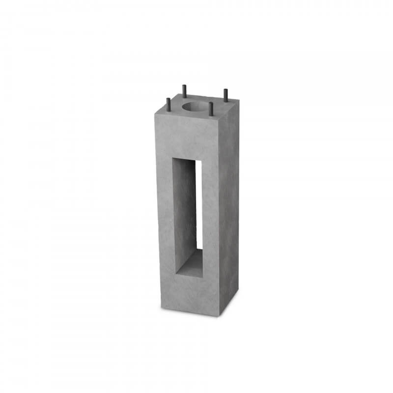 BETONUOJAMAS PAGRINDAS PASTATOMIEMS LED ŠVIESTUVAMS LIRA LIGHTING ELIZA BIG 1300.900
