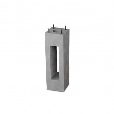 BETONUOJAMAS PAGRINDAS PASTATOMIEMS LED ŠVIESTUVAMS LIRA LIGHTING ELIZA BIG 1300.900