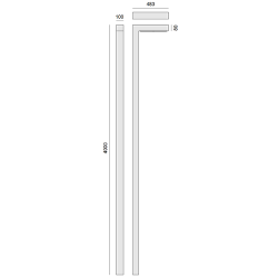 PASTATOMAS LED ŠVIESTUVAS ELIZA H400 33W 4000K ĮVAIRIŲ SPALVŲ pristatymas