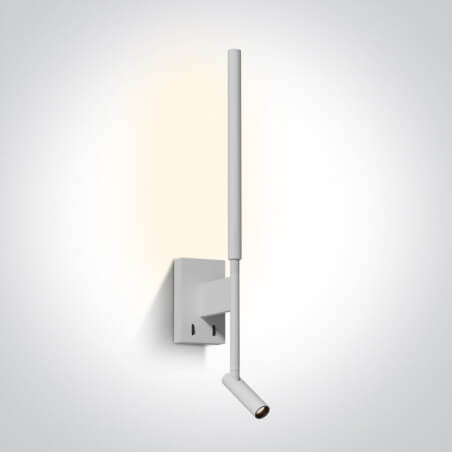 Sieninis LED šviestuvas ONE LIGHT 
65144/W/W
