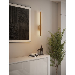 SIENINIS LED ŠVIESTUVAS AMOR 12W AUKSO SPALVOS pigiau