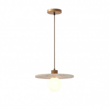 PAKABINAMAS ŠVIESTUVAS MAXLIGHT LANDO D25 AUKSO SPALVOS P0650