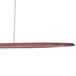 PAKABINAMAS LED ŠVIESTUVAS WOODY L130 25W RUDAS kaina