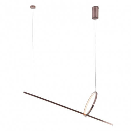 PAKABINAMAS LED ŠVIESTUVAS MAXLIGHT LOZANNA L100 18W BRONZOS SPALVOS P0570D