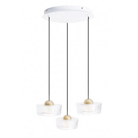 PAKABINAMAS LED ŠVIESTUVAS MAXLIGHT LIPARI III D35 22W AUKSO SPALVOS P0543