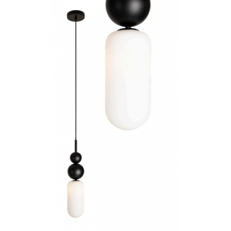 PAKABINAMAS ŠVIESTUVAS MAXLIGHT NOVA 1 JUODAS P0641