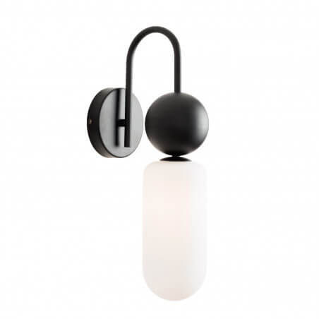 SIENINIS ŠVIESTUVAS MAXLIGHT NOVA JUODAS W0381