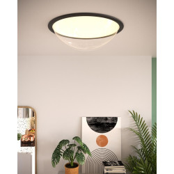 LUBINIS LED ŠVIESTUVAS LOTTO D48 50W JUODAS pigiau