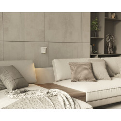 SIENINIS LED ŠVIESTUVAS LOFER 7W BALTAS skubiai