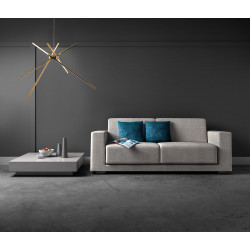 PAKABINAMAS LED ŠVIESTUVAS SPIDER D114 33W AUKSO SPALVOS pigiau