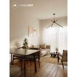 PAKABINAMAS LED ŠVIESTUVAS SPIDER D114 33W JUODAS pigiau