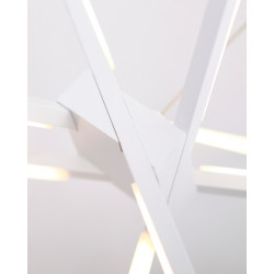 PAKABINAMAS LED ŠVIESTUVAS SPIDER D114 33W BALTAS pigiau