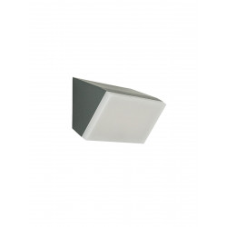 SIENINIS LED ŠVIESTUVAS E417 10W TAMSIAI PILKAS