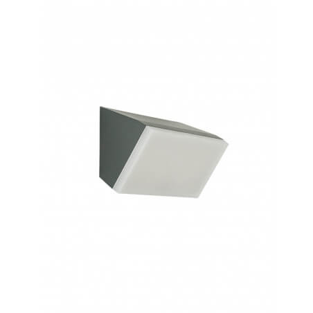 SIENINIS LED ŠVIESTUVAS ZAMBELIS E417 10W TAMSIAI PILKAS