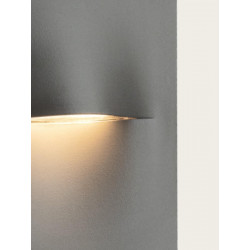 SIENINIS LED ŠVIESTUVAS E450 3W TAMSIAI PILKAS kaina