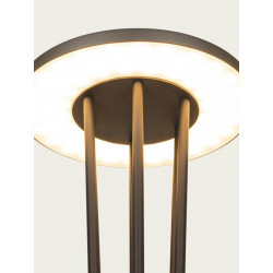 PASTATOMAS LED ŠVIESTUVAS E445 15,5W TAMSIAI PILKAS kaina