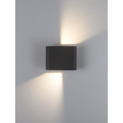 SIENINIS LED ŠVIESTUVAS E433 6W JUODAS pigiau