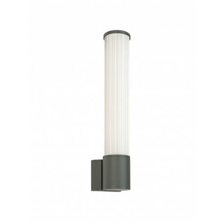 SIENINIS LED ŠVIESTUVAS ZAMBELIS E428 12W TAMSIAI PILKAS