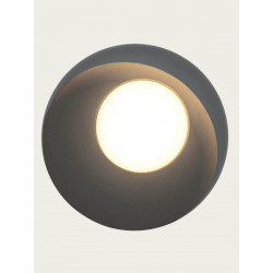 SIENINIS LED ŠVIESTUVAS E413 TAMSIAI PILKAS kaina