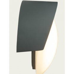 SIENINIS LED ŠVIESTUVAS E414 10W TAMSIAI PILKAS kaina