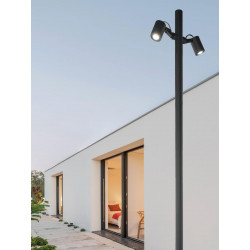 PASTATOMAS LED ŠVIESTUVAS E405 17W JUODAS kaina