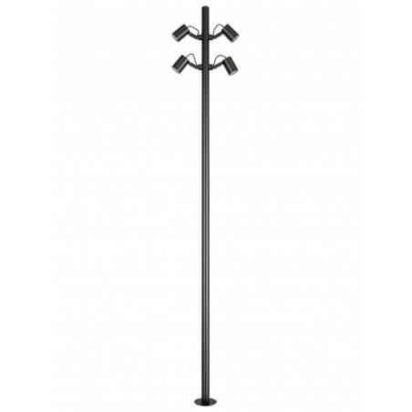 PASTATOMAS LED ŠVIESTUVAS ZAMBELIS E406 35W JUODAS
