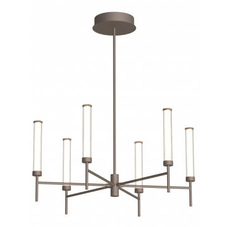 PAKABINAMAS LED ŠVIESTUVAS ZAMBELIS 25448 D80 46W RUDAS
